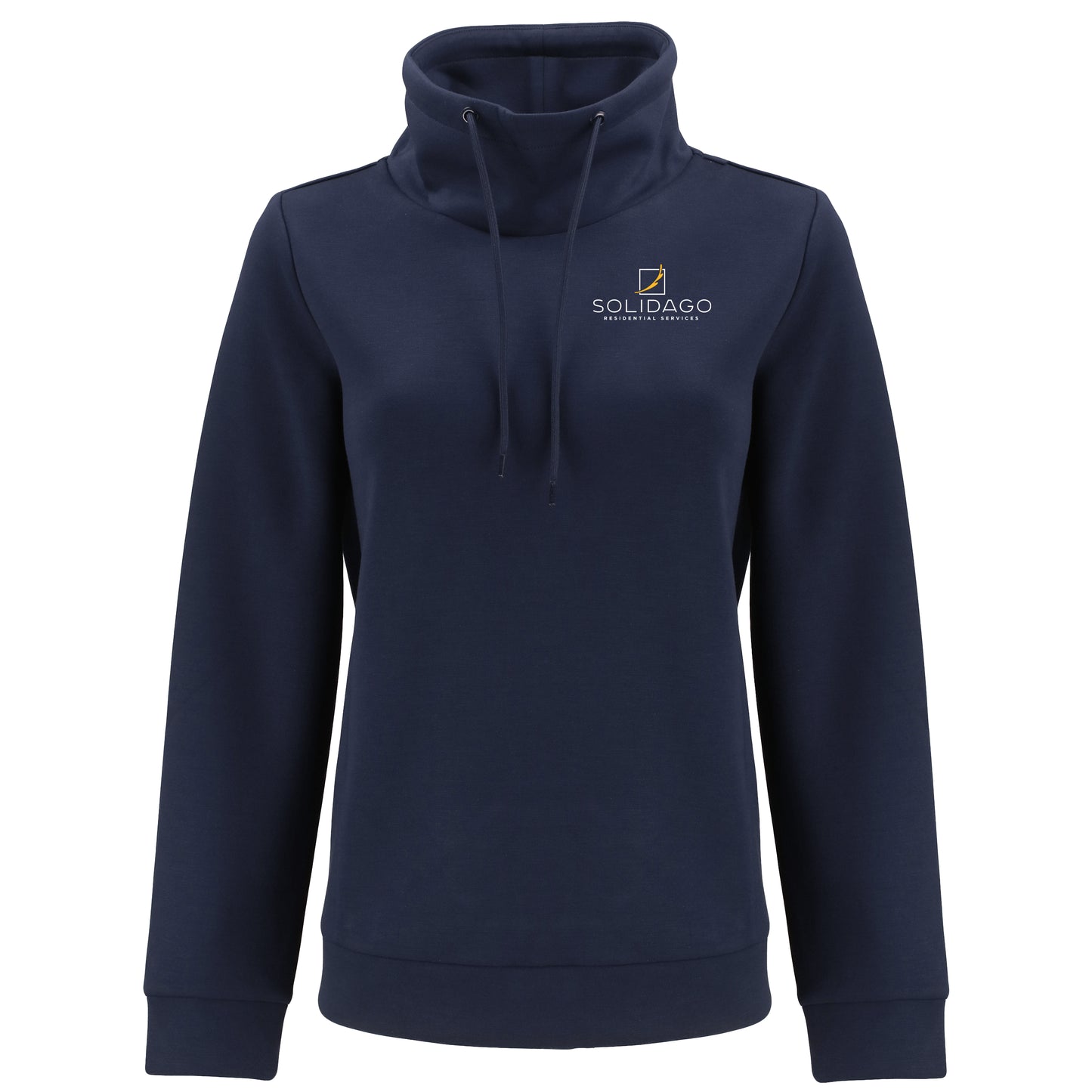 Clique Haven Recycled Womens High Collar Pullover Sweatshirt