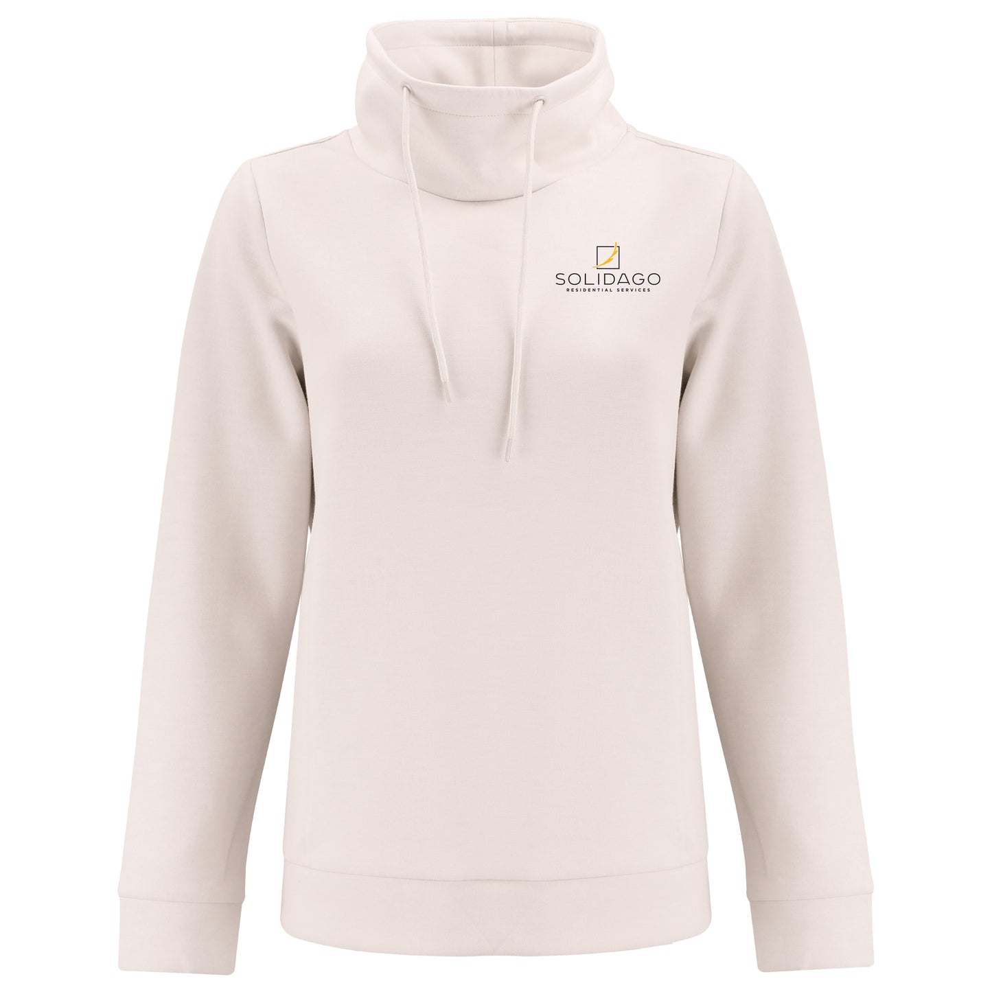 Clique Haven Recycled Womens High Collar Pullover Sweatshirt