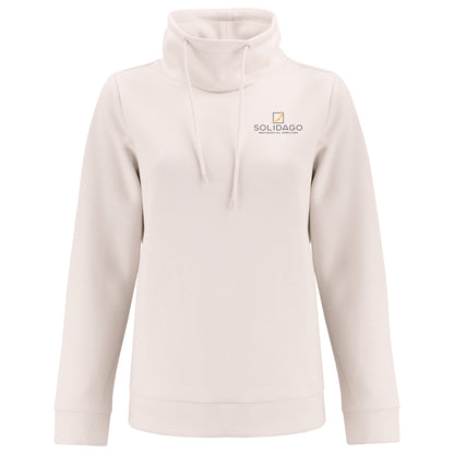 Clique Haven Recycled Womens High Collar Pullover Sweatshirt