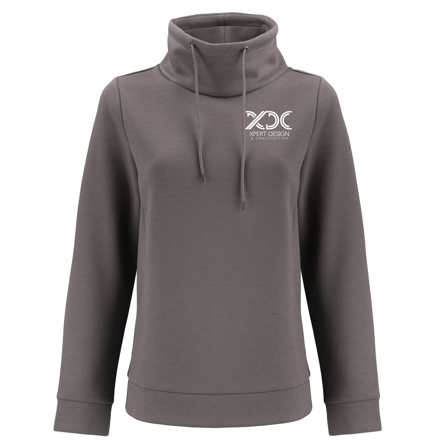 Clique Haven Recycled Womens High Collar Pullover Sweatshirt