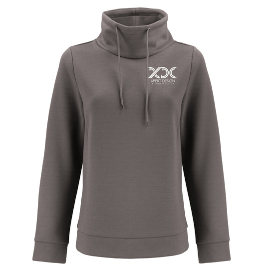 Clique Haven Recycled Womens High Collar Pullover Sweatshirt