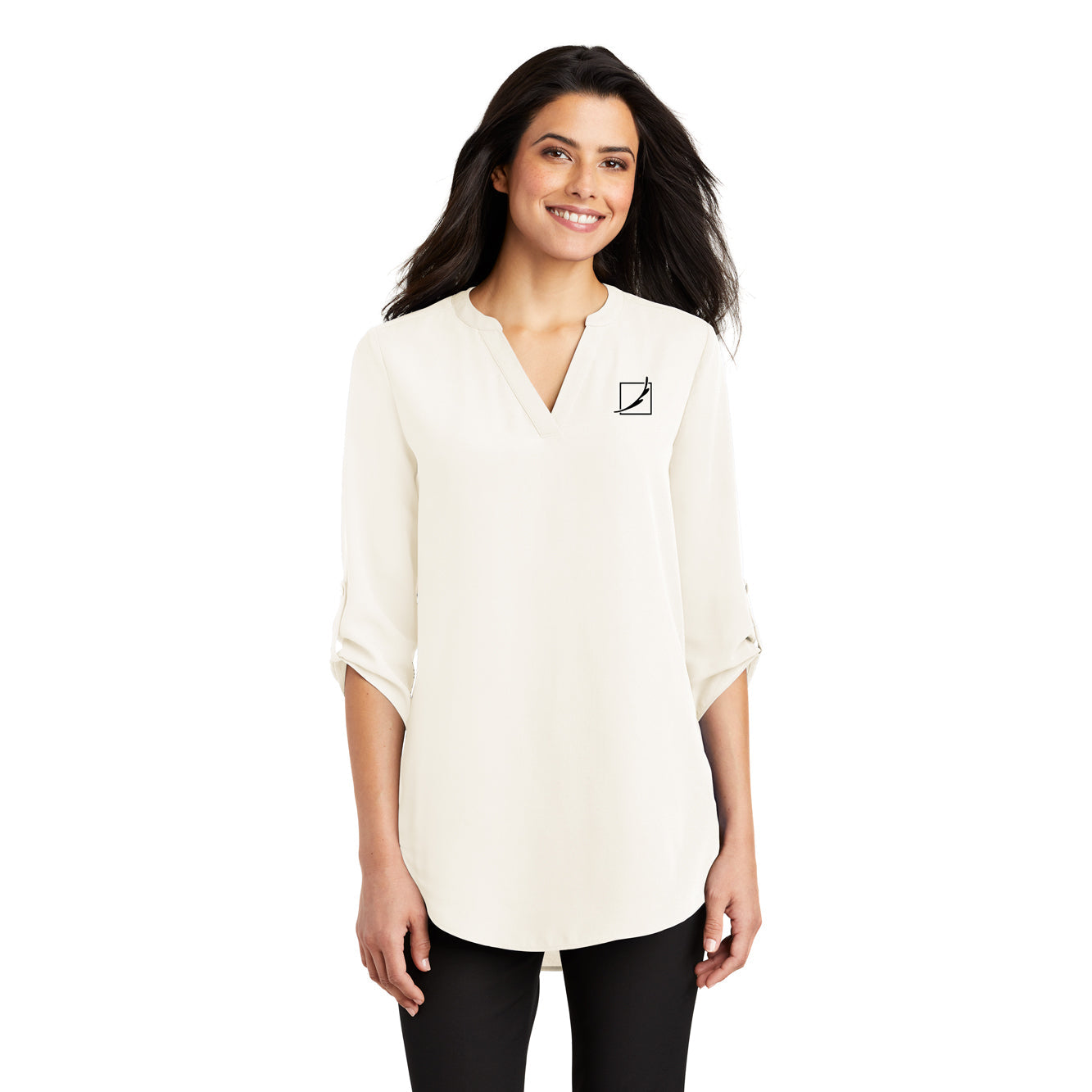 Port Authority ® Women's 3/4-Sleeve Tunic Blouse