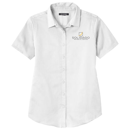 Women's Short Sleeve SuperPro React Twill Shirt
