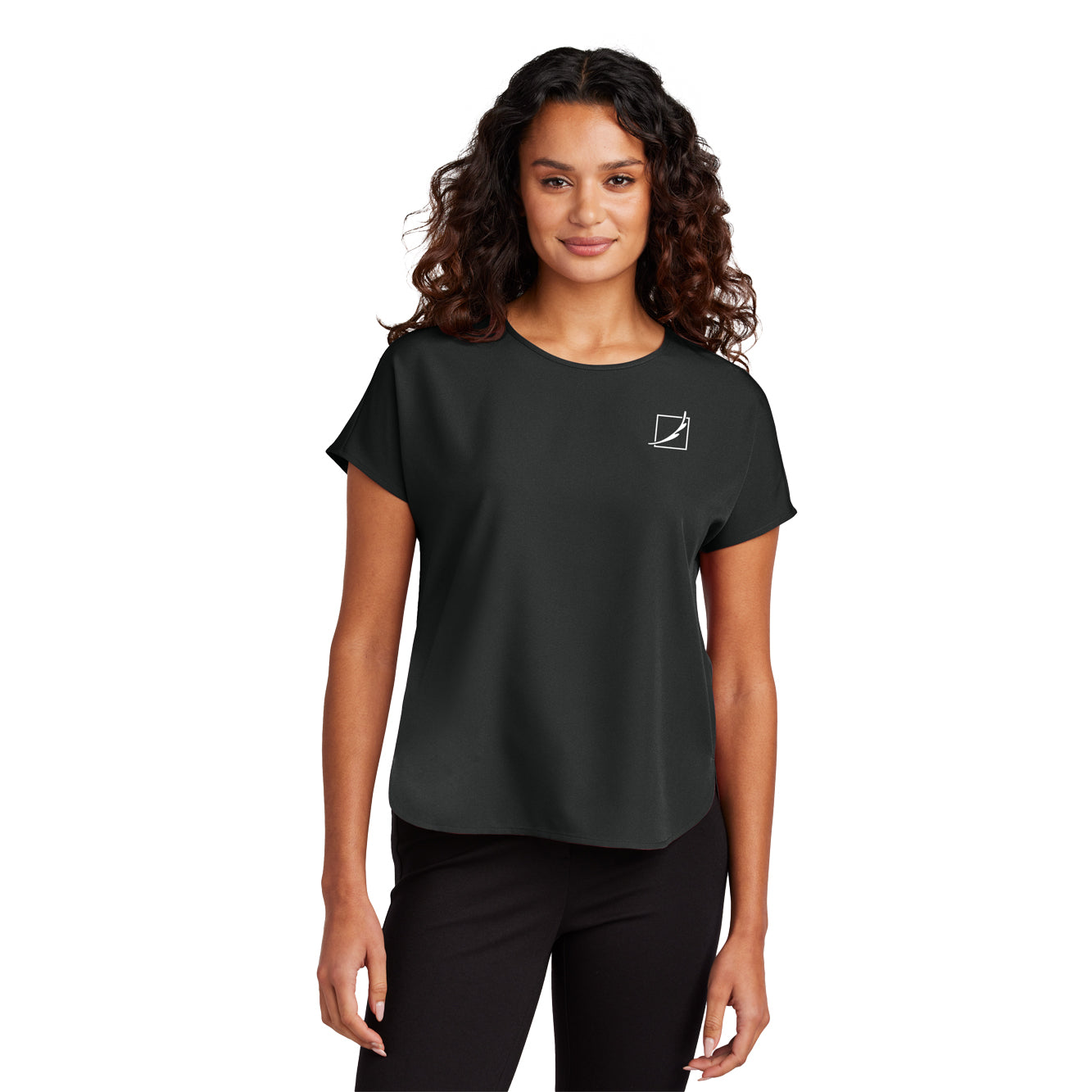 Mercer+Mettle® Women's Stretch Crepe Crew