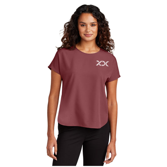 Mercer+Mettle Women's Stretch Crepe Crew