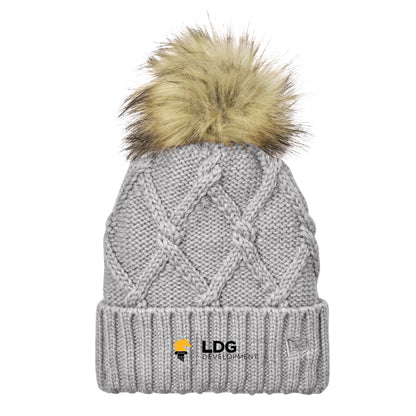 New Era ® Faux Fur Pom Beanie
