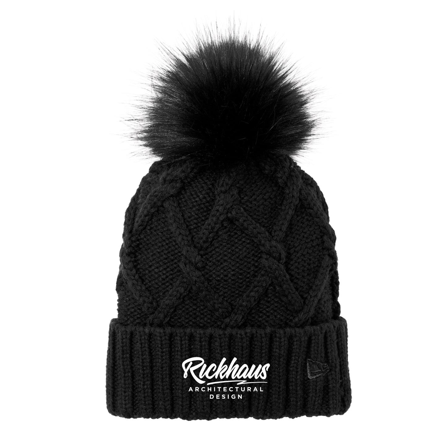 New Era ® Faux Fur Pom Beanie