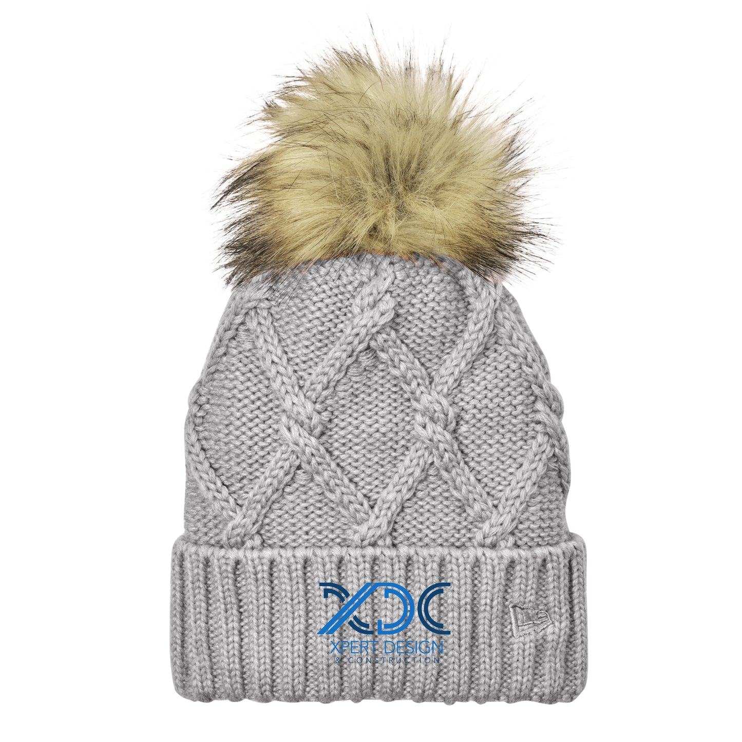 New Era ® Faux Fur Pom Beanie