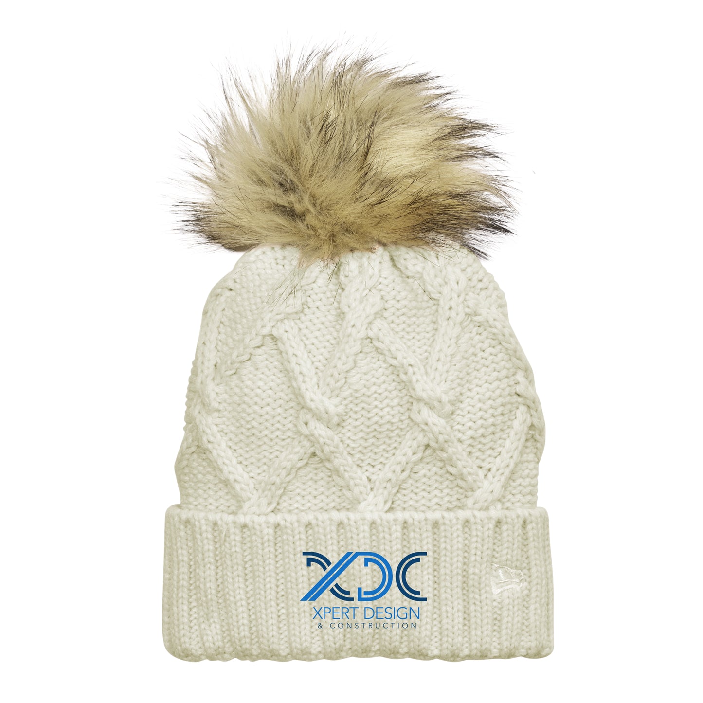 New Era ® Faux Fur Pom Beanie