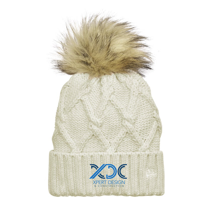 New Era ® Faux Fur Pom Beanie