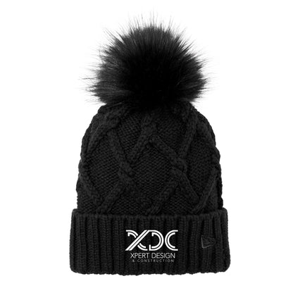 New Era ® Faux Fur Pom Beanie