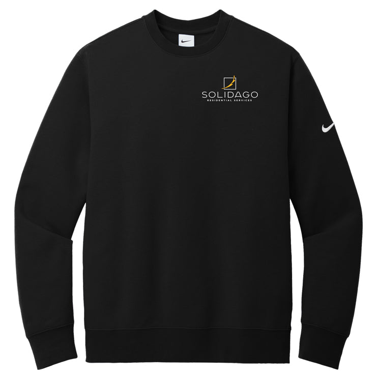 Nike Club Fleece Sleeve Swoosh Crew