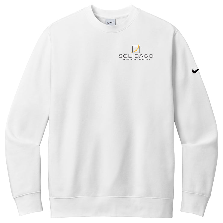 Nike Club Fleece Sleeve Swoosh Crew