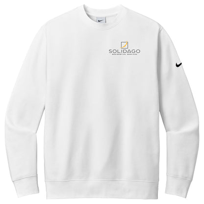 Nike Club Fleece Sleeve Swoosh Crew