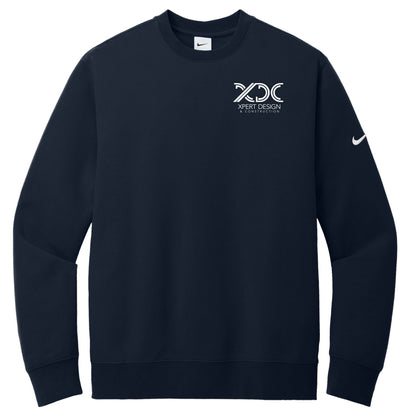 Nike Club Fleece Sleeve Swoosh Crew