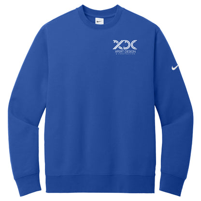 Nike Club Fleece Sleeve Swoosh Crew