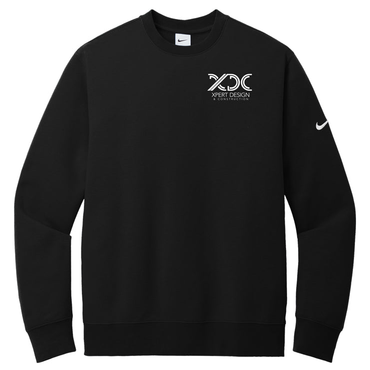 Nike Club Fleece Sleeve Swoosh Crew