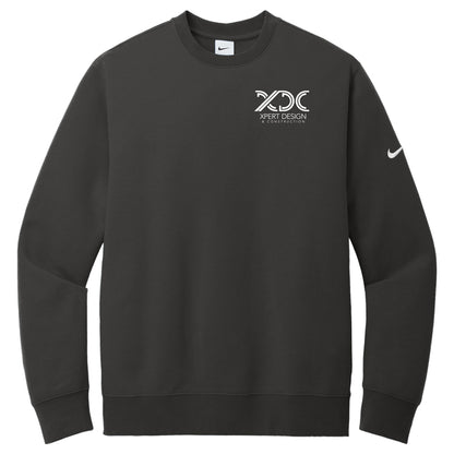 Nike Club Fleece Sleeve Swoosh Crew