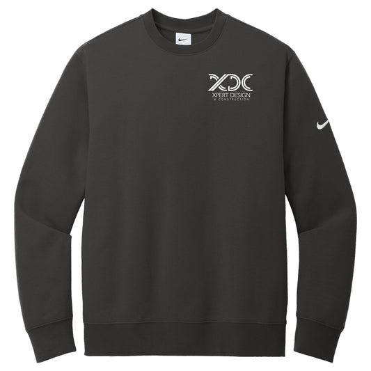 Nike Club Fleece Sleeve Swoosh Crew