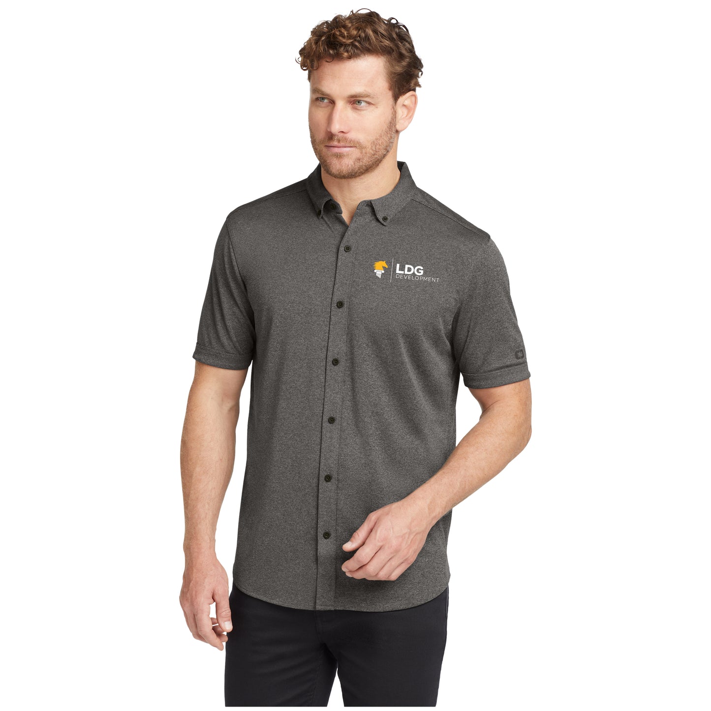 OGIO® Gravitate Full Button Polo