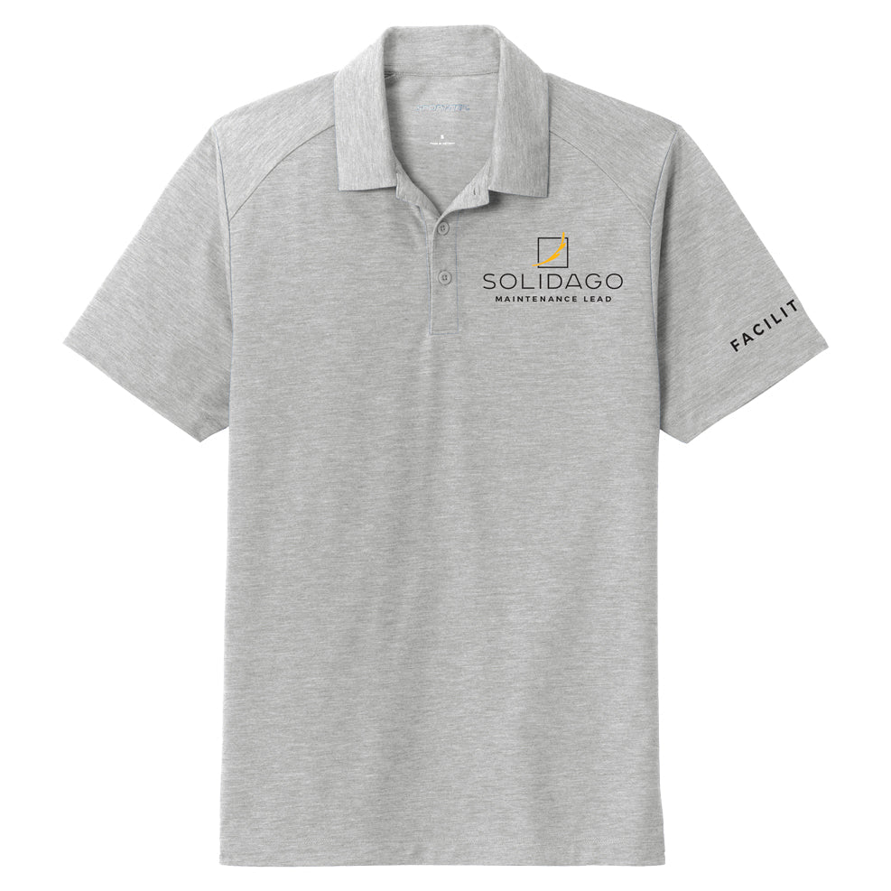 Sport-Tek PosiCharge Tri-Blend Wicking Polo