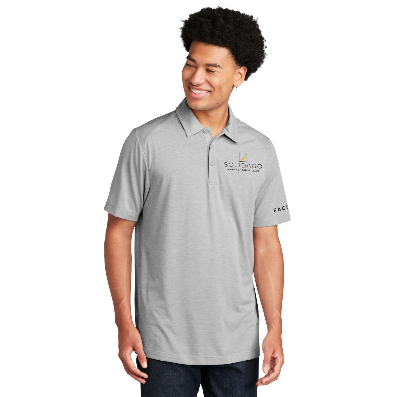 Sport-Tek PosiCharge Tri-Blend Wicking Polo