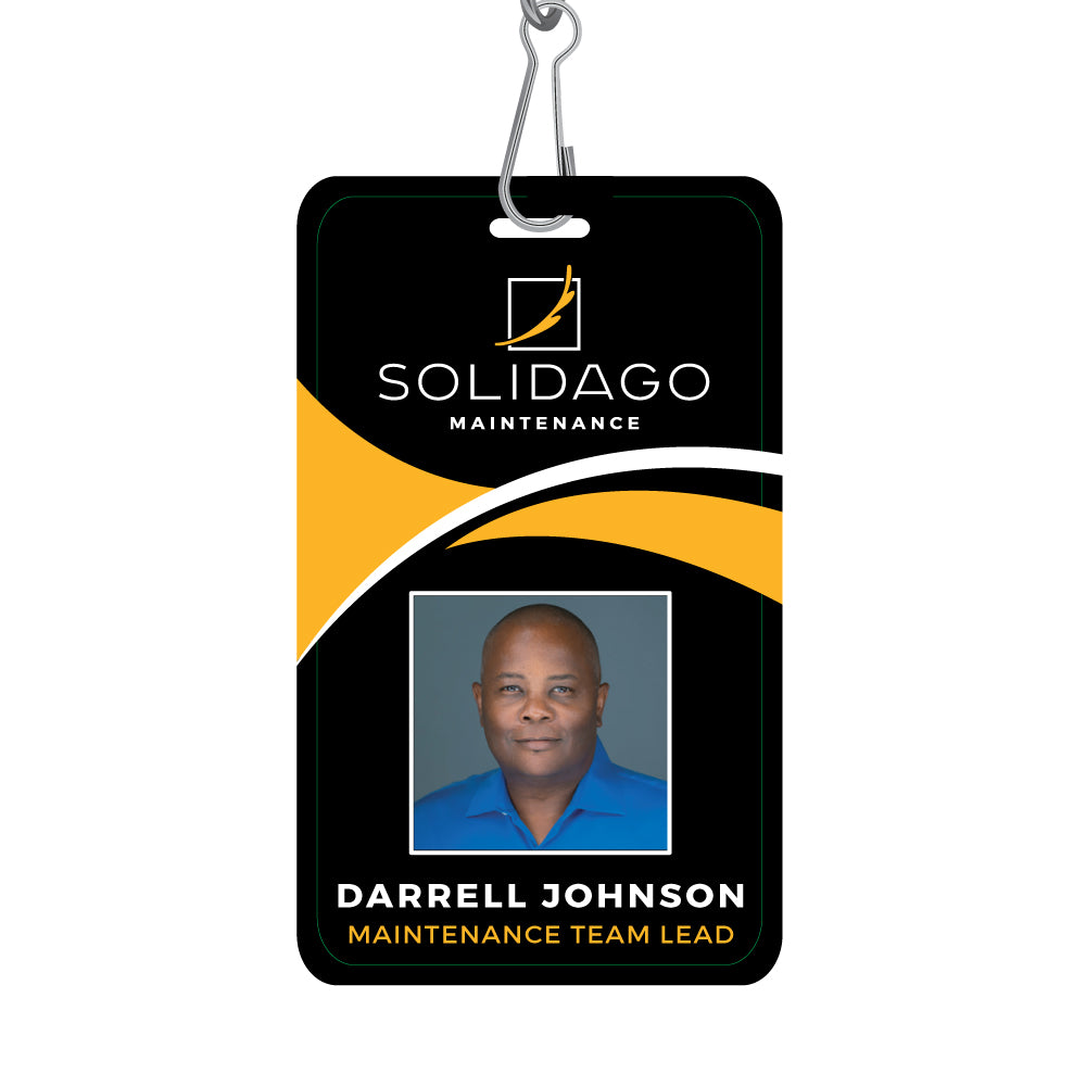 Solidago Maintenance Name Badges