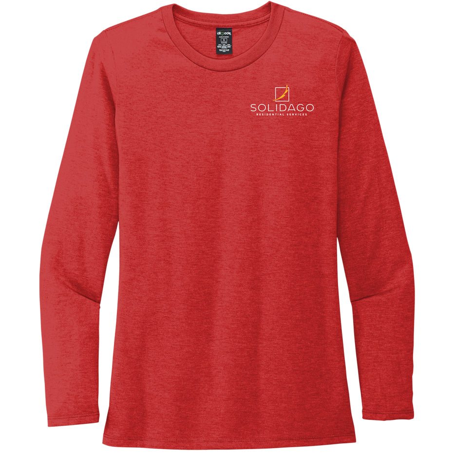 Allmade Women’s Tri-Blend Long Sleeve Tee