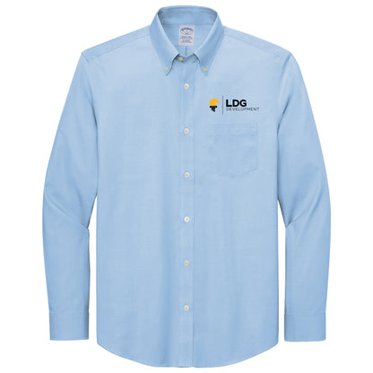Brooks Brothers® Wrinkle-Free Stretch Pinpoint Shirt