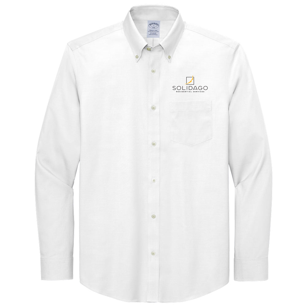 Brooks Brothers® Wrinkle-Free Stretch Pinpoint Shirt