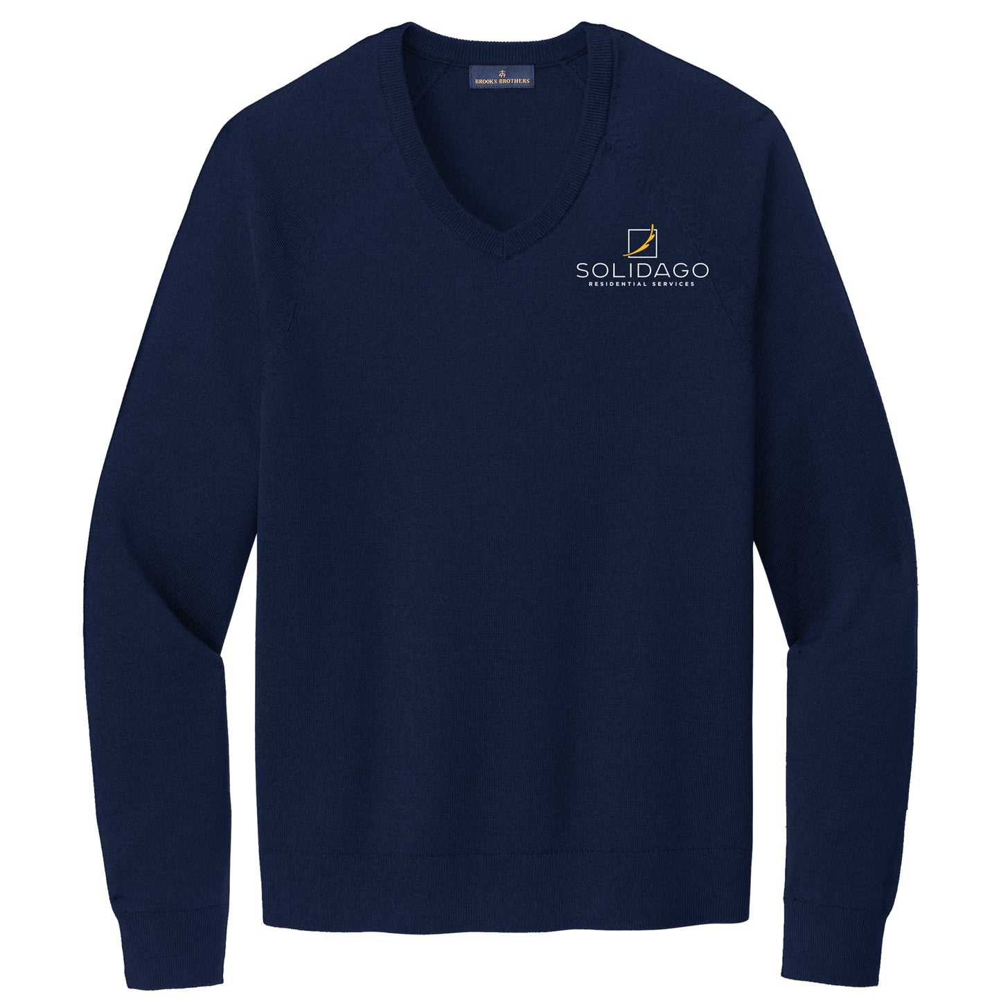 Brooks Brothers® Cotton Stretch V-Neck Sweater