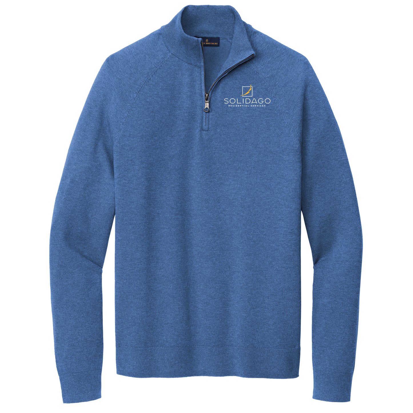 Brooks Brothers® Cotton Stretch 1/4-Zip Sweater