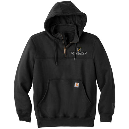 Carhartt Rain Defender Hooded Mock Zip Sweatshirt