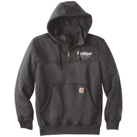 Carhartt Rain Defender Hooded Mock Zip Sweatshirt