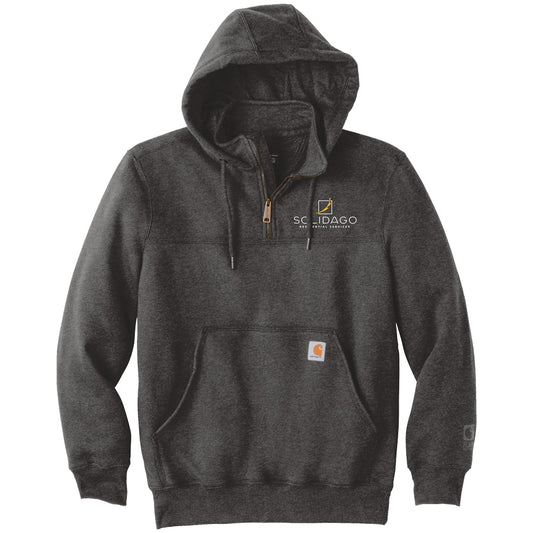 Carhartt Rain Defender Hooded Mock Zip Sweatshirt