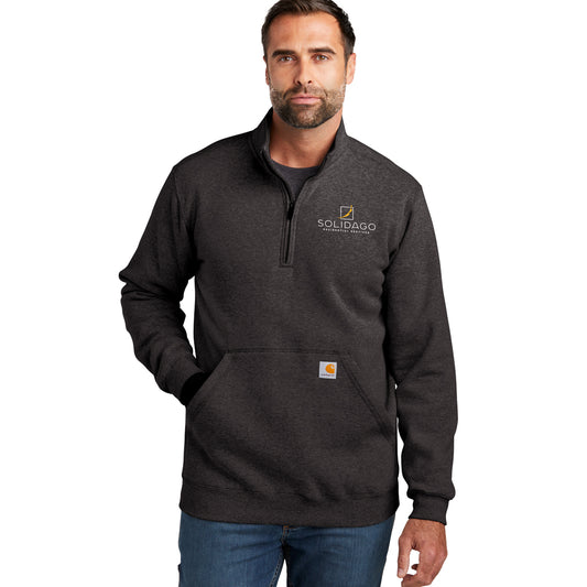 Carhartt Midweight 1/4-Zip Mock Neck Sweatshirt