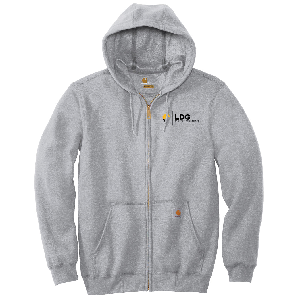 Carhartt Midweight Hooded Zip-Front Sweatshirt