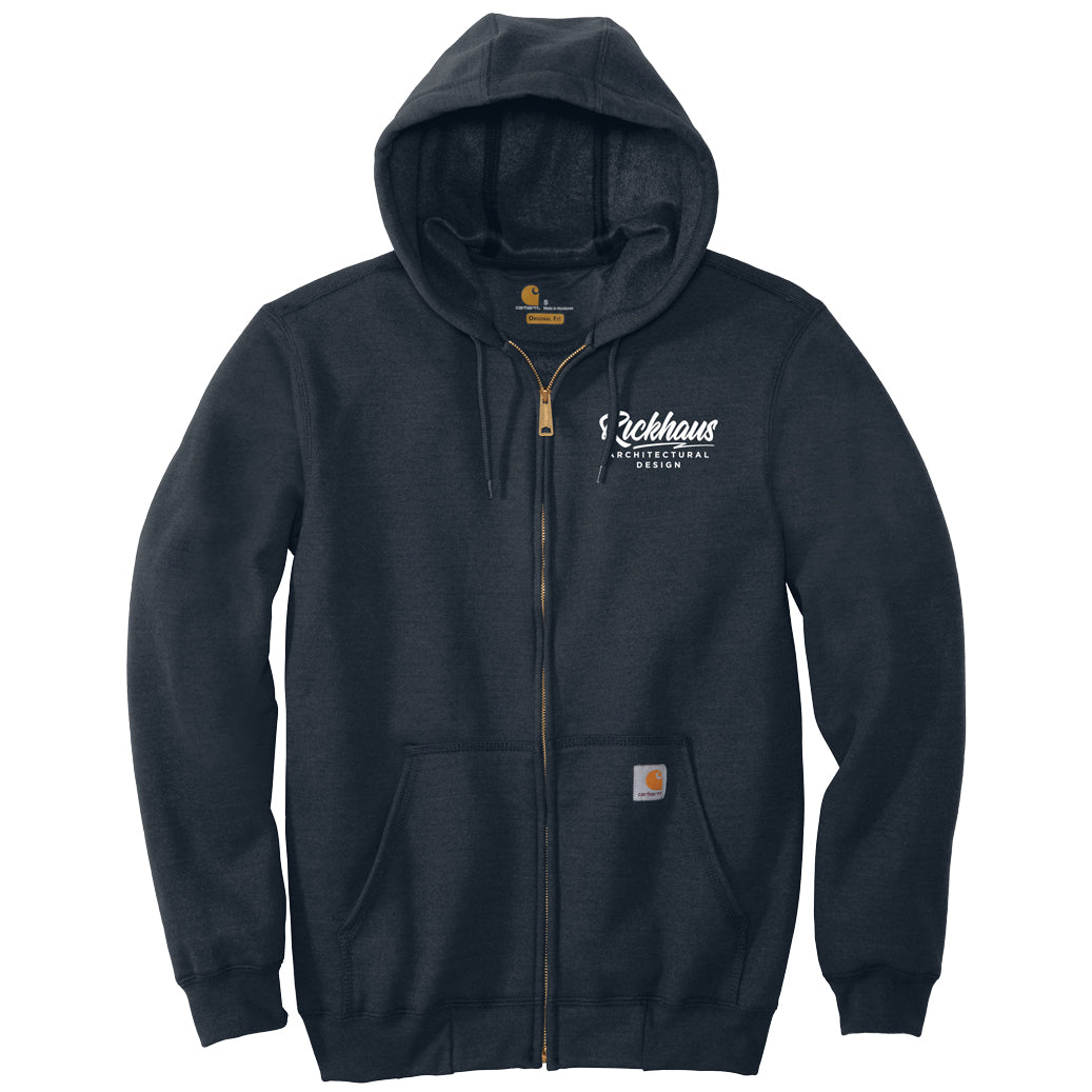 Carhartt Midweight Hooded Zip Front Sweatshirt Employee Gear Portal