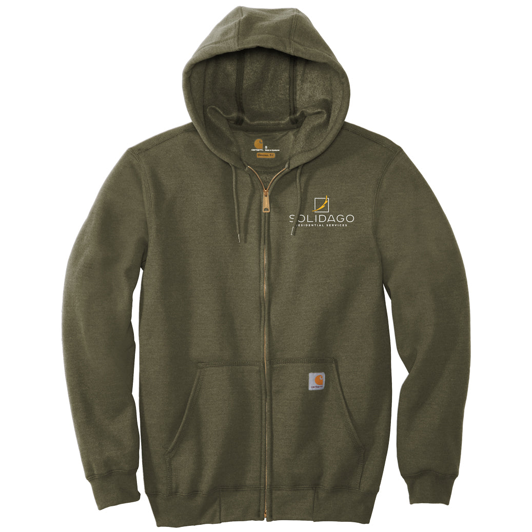 Carhartt Midweight Hooded Zip-Front Sweatshirt