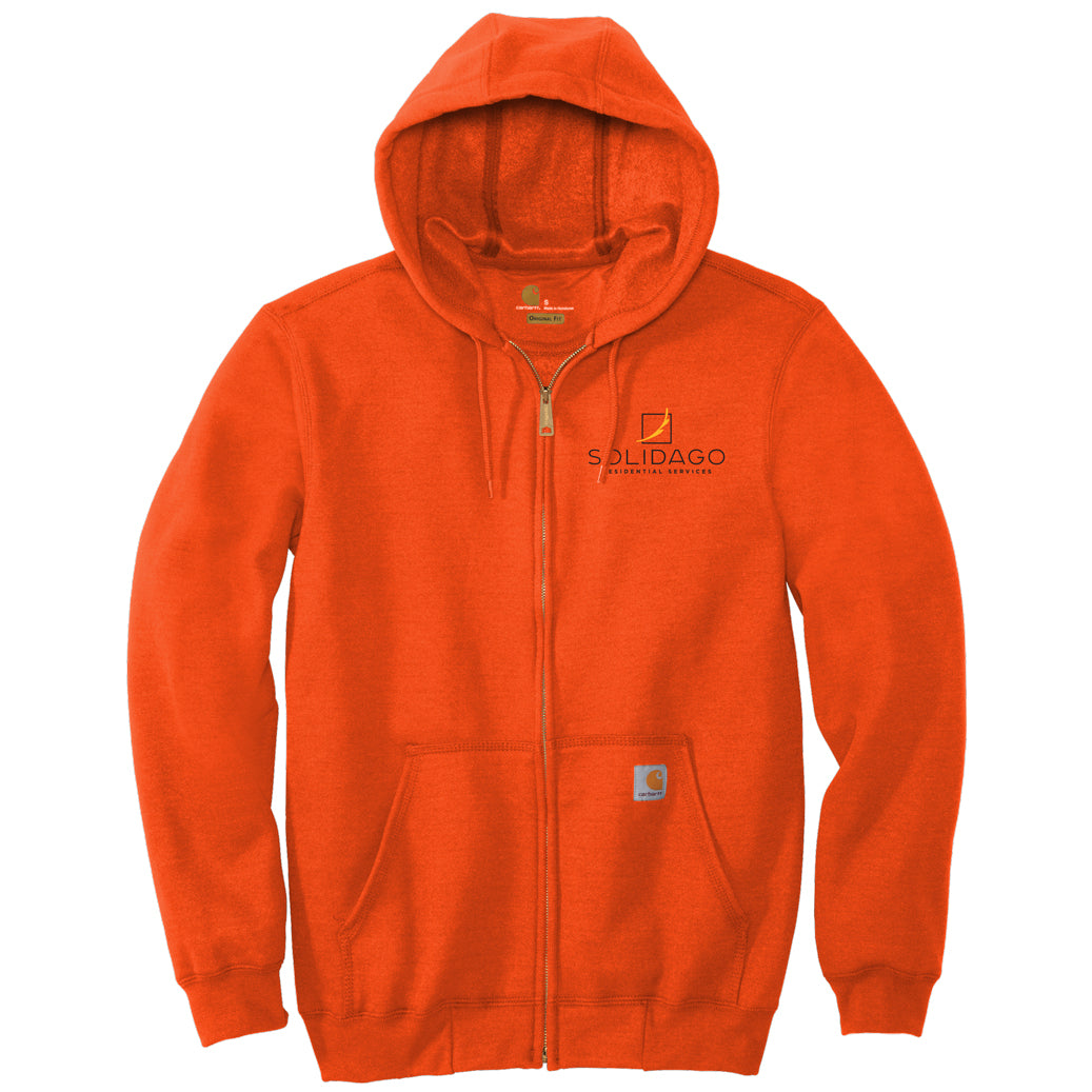 Carhartt Midweight Hooded Zip-Front Sweatshirt