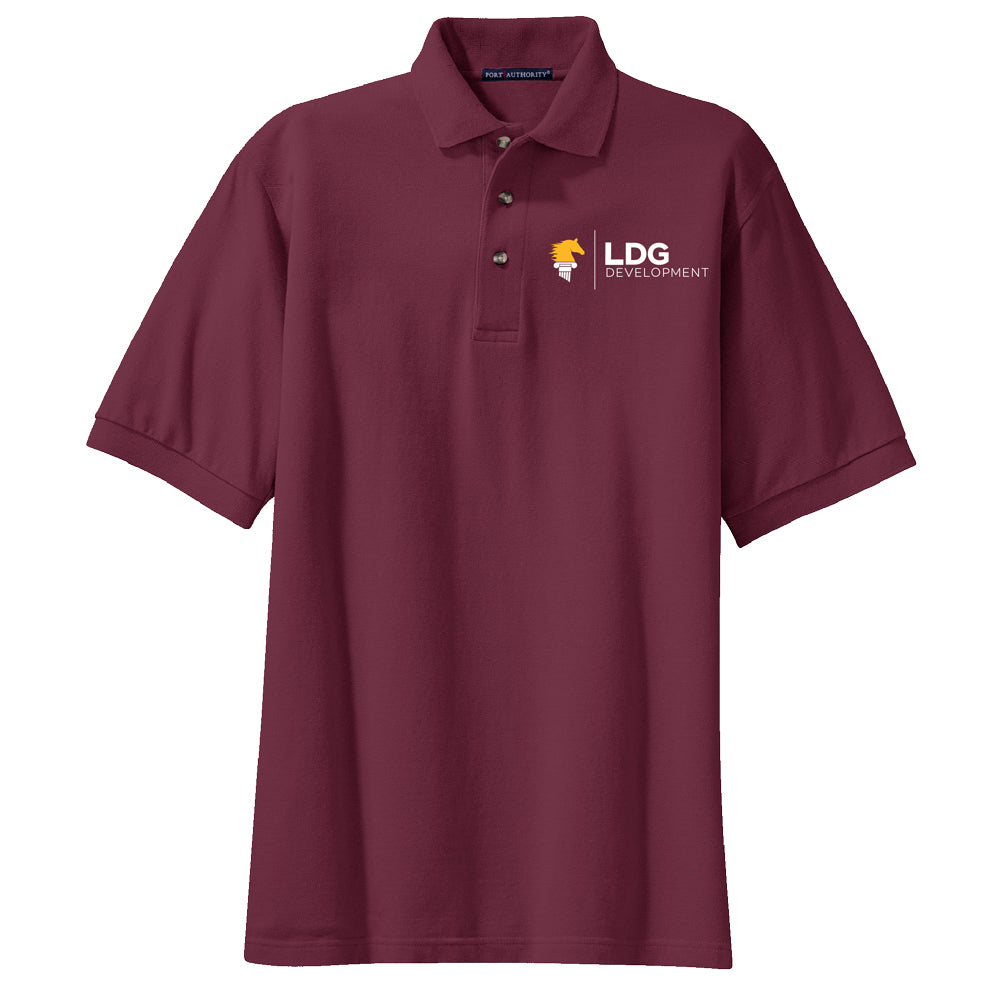 Heavyweight Cotton Pique Polo