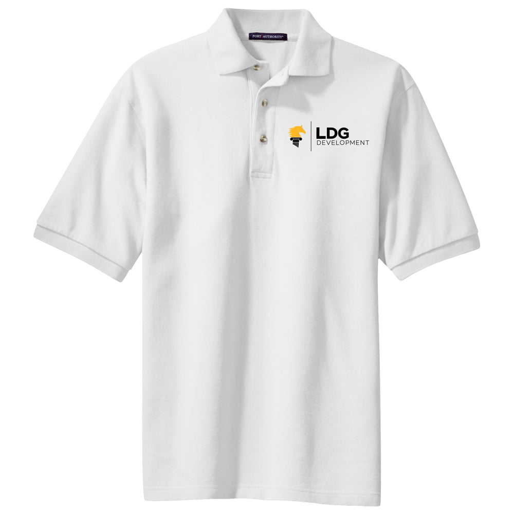 Heavyweight Cotton Pique Polo