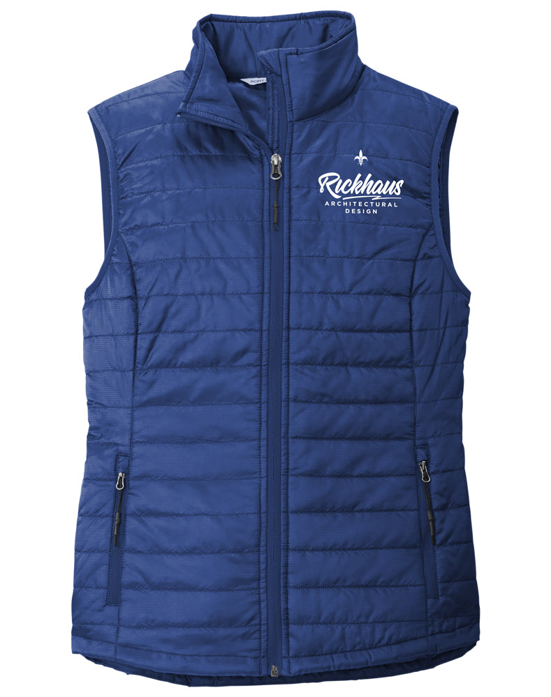 Ladies Packable Puffy Vest