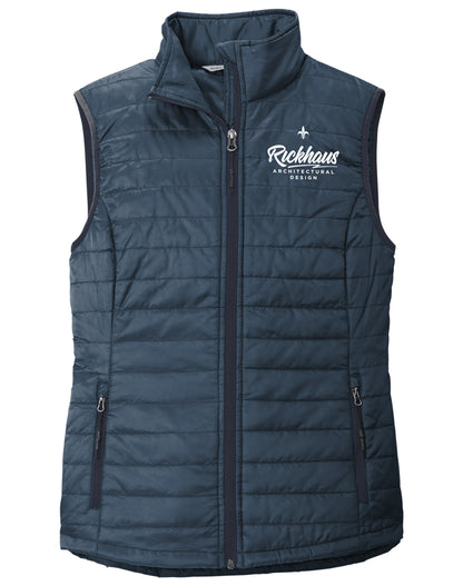Ladies Packable Puffy Vest
