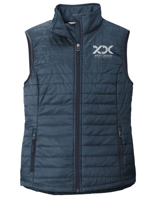 Ladies Packable Puffy Vest