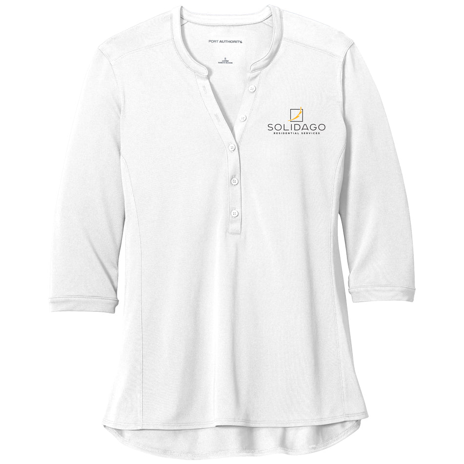 Port Authority ® Ladies UV Choice Pique Henley