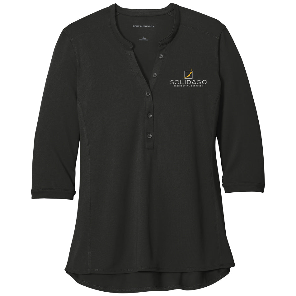 Port Authority ® Ladies UV Choice Pique Henley