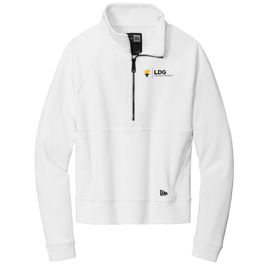 New Era® Ladies STS 1/4-Zip Hoodie