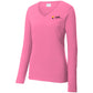Port & Company® Ladies Long Sleeve Fan Favorite™ V-Neck Tee