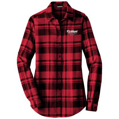 Port Authority® Ladies Plaid Flannel Tunic